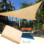 ☀️SunShade Pro – Toldo Triangular 3x3x3m