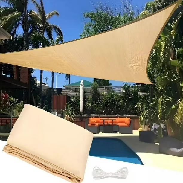 ☀️SunShade Pro – Toldo Triangular 3x3x3m